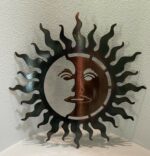 Sun And Moon Metal Wall Art