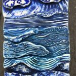 Starry Sky Ocean Garden Sculpture Decoration