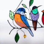 Last Day Special Sale 🐦The Best Gift-Birds Stained Window Panel Hangings🎁