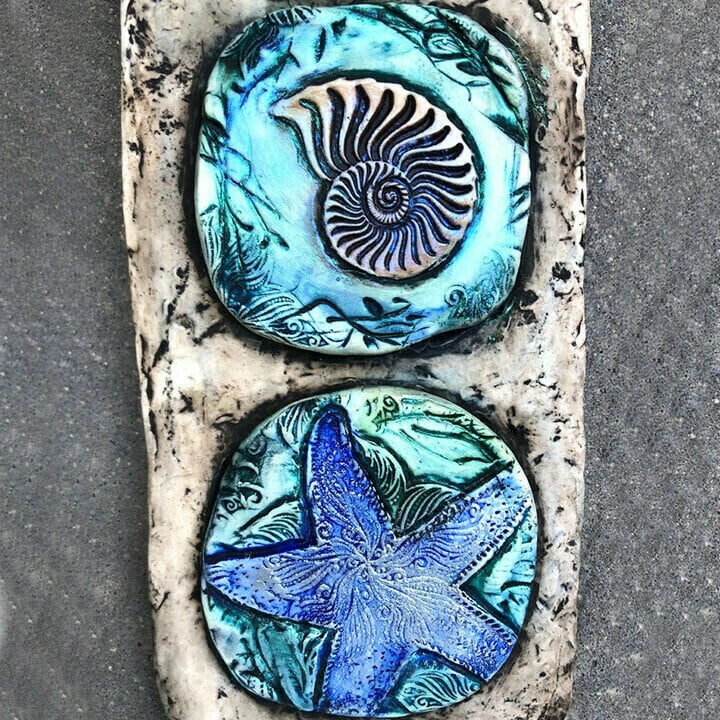 Starry Sky Ocean Garden Sculpture Decoration