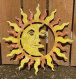 Sun And Moon Metal Wall Art