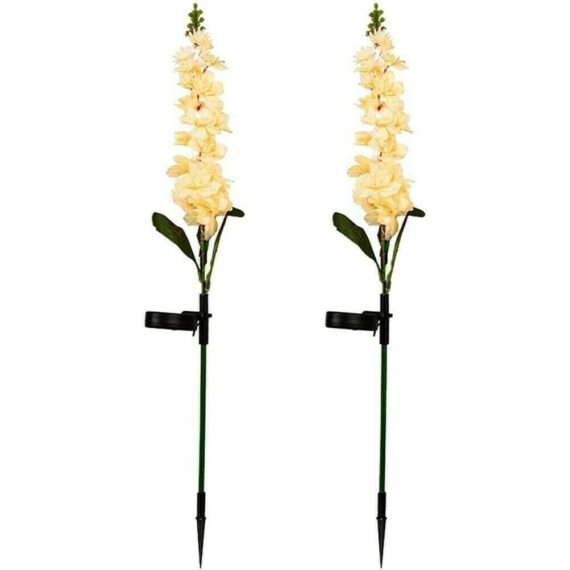 Violet Flower Solar Garden Light(SET OF TWO)