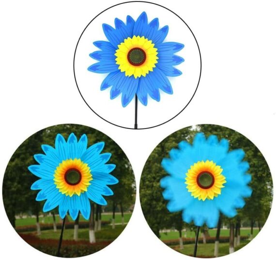Sunflower Lawn Pinwheels
