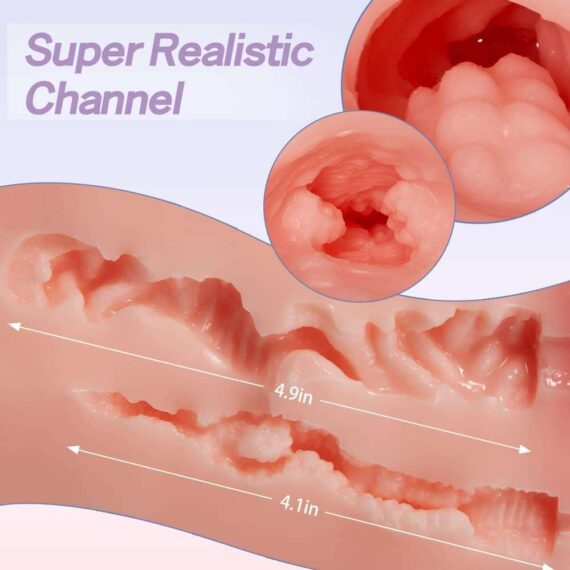 (Only Today 50% off) Sexy Girls Sex Plump Butt Toys Realistic Virgin Pussy and Hot Ass Hole for Men (1.3kg) (3 days delivery)