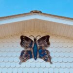 Metal Butterfly 3D Plasma Cut Sculpture