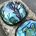 Starry Sky Ocean Garden Sculpture Decoration