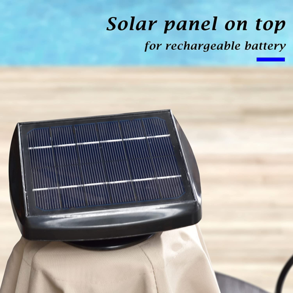 🌞Solar Powered LED🌞Cantilever Patio Umbrella💥buy 2 free shipping💥