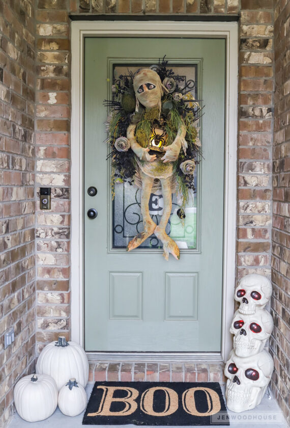 ππ΅οΈπ΅οΈLast Day Clearance Sale Only $4.99π₯HOT SALEπ₯XXL Mummy Halloween Wreath