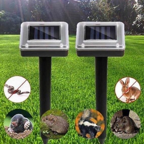 🎉🚀Last Day Clearance Sale Only $5.98🔥Solar Power Mouse Mole Snakes Pest Rodent Repeller