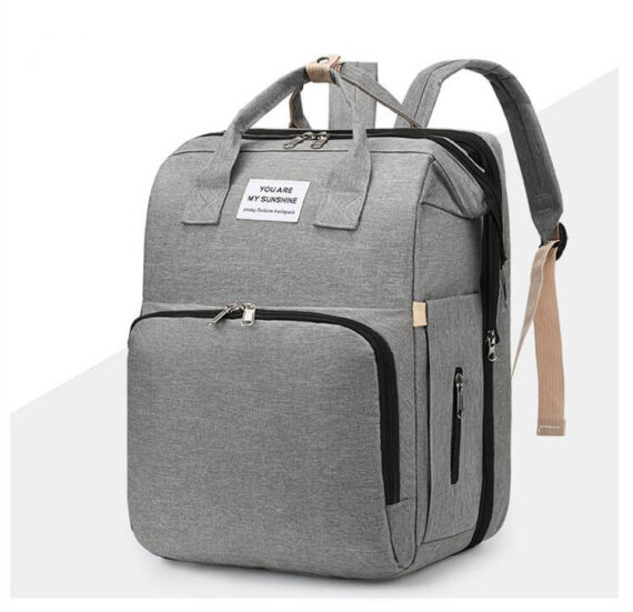 🔥Clearance Price SGD 26.9🔥 Diaper Bag Backpack with Changing Station😍