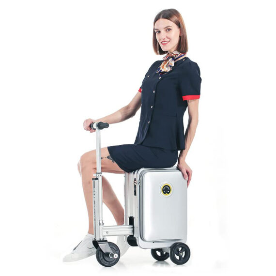 ⚡Clearance Price SGD 9.98💓Smart Rideable Luggage Travel Electric Luggage Scooter
