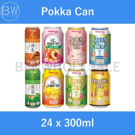 ๐ง24 Tins X 300ml๏ผ๐งPokka Tin Drinks (Oolong Tea / Jasmine Green Tea / Iced Lemon Tea / Houjicha / Peppermint Green Tea / Peach Oolong / Sencha / Peach Tea (LS))๏ผ๐Clearance Price โฑ56.43๐
