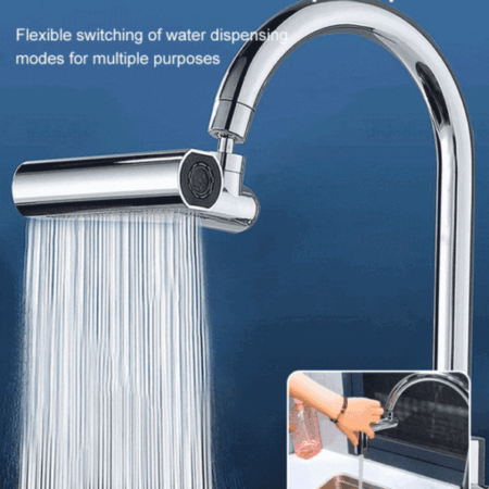 Vòi chậu rửa bát Head Switch có vòi phun xoay bốn chức năng
